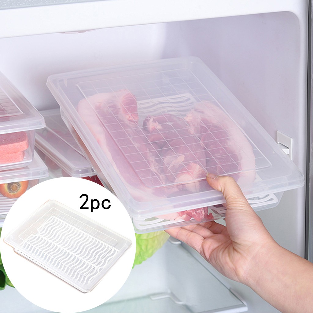 Clearance tumgatte 2pc Kitchen Water Preservation Refrigerator Refrigerated Storage Bag Case Kitchen tools Up to 45% off